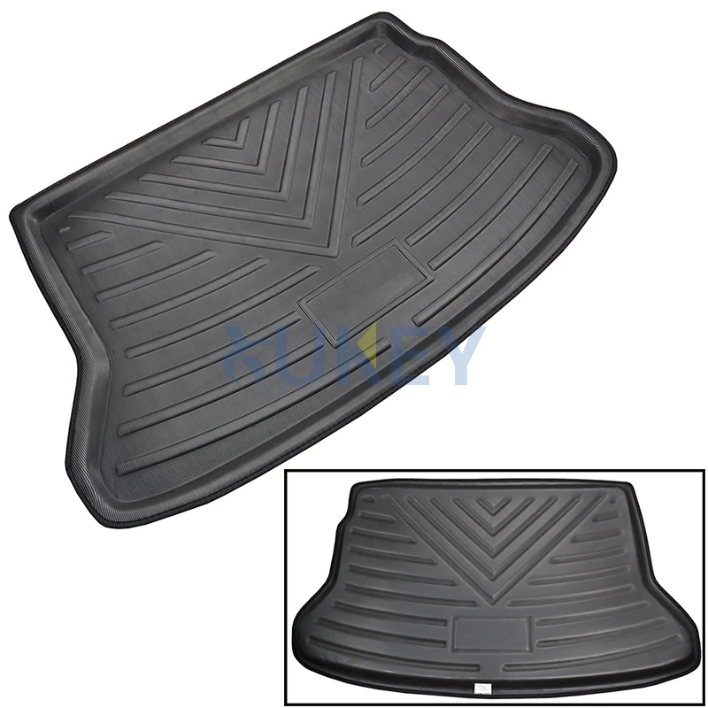 Boot Liner Rear Trunk Floor Mat Cargo Tray Pad Protector Fit For Kia Cerato / Forte K3 2014 2015 2016 2017 Hatchback| |