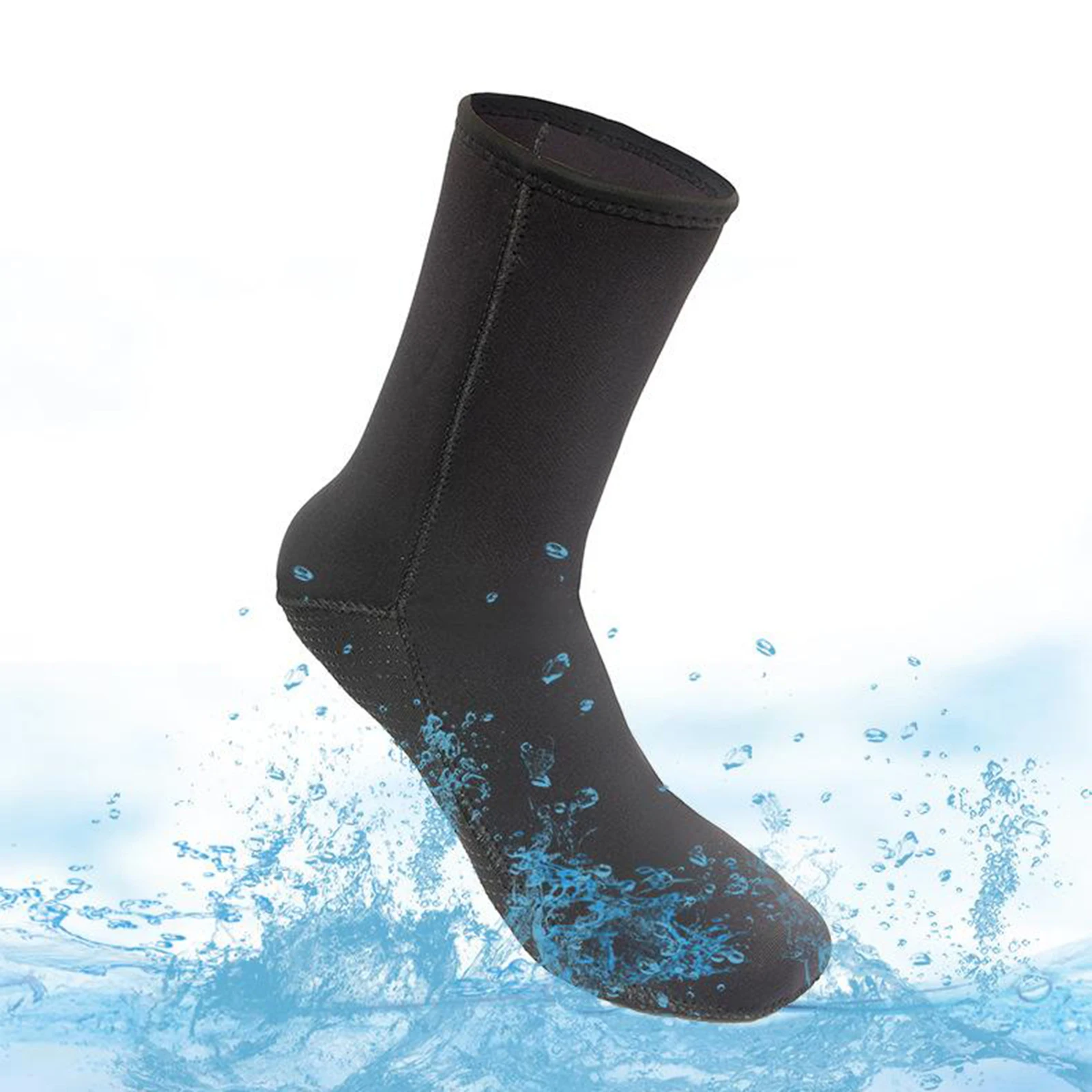 

3mm Neoprene Diving Socks Wetsuit Boots Swimming Surfing Snorkeling Socks Water Sports Beach Warm Coldproof Shoes for Women Men