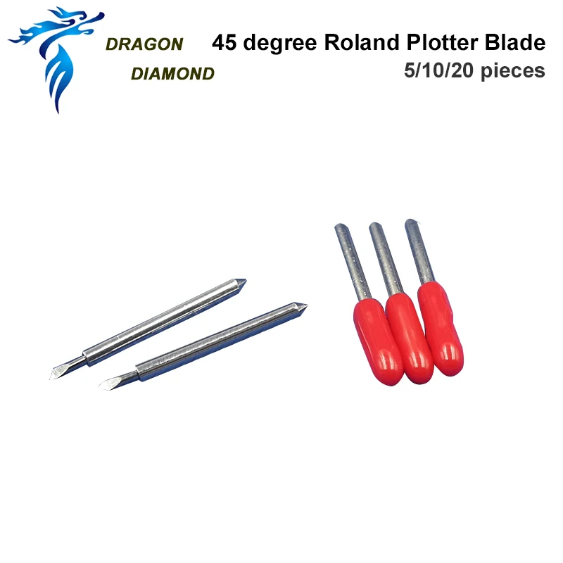 Режущий плоттер DRAGON DIAMOND Roland 45 градусов виниловый резак запасные части фрезы