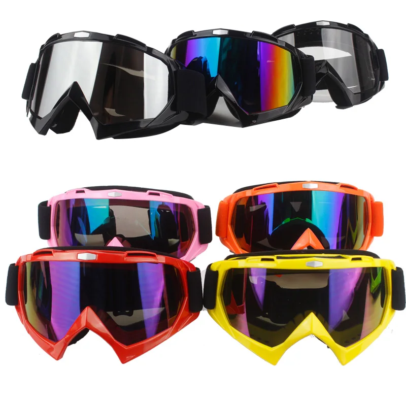 

Motorcycle Protective Gears Flexible Cross Helmet Face Mask Motocross Goggles ATV Dirt Bike UTV Eyewear Gear Glasses