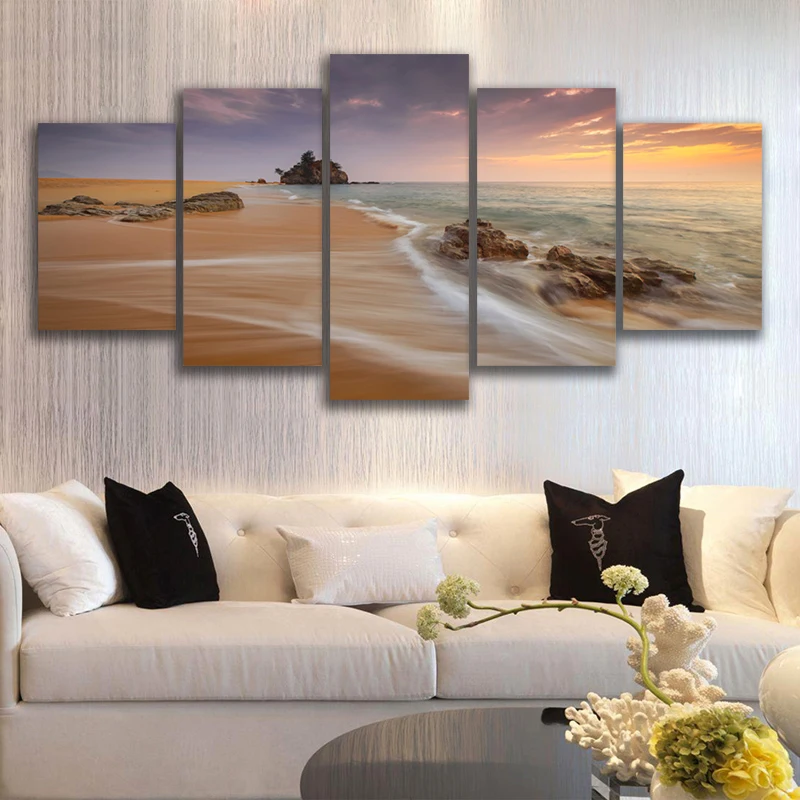 Картина на холсте 5 панелей |