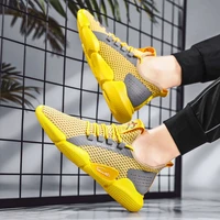 men sports running shoes fashion casual mesh non leather platform flats basket scarpe uomo chaussure summer sneaker loafers