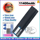 Аккумулятор 11400 мА  ч для ноутбука HP Pavilion DM4, DM4T, DV3 Dv7-2100, G4, G6, G7, G62, G62T, G72, MU06 HSTNN-UBOW, Presario CQ42, CQ56, CQ62