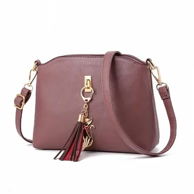 little purple bag Женская сумка, модная, повседневная, содержит две упаковки, роскошная сумка, дизайнерские сумки через плечо, новые сумки для женщин, композитная сумка, bolsos - Цвет: little purple bag
