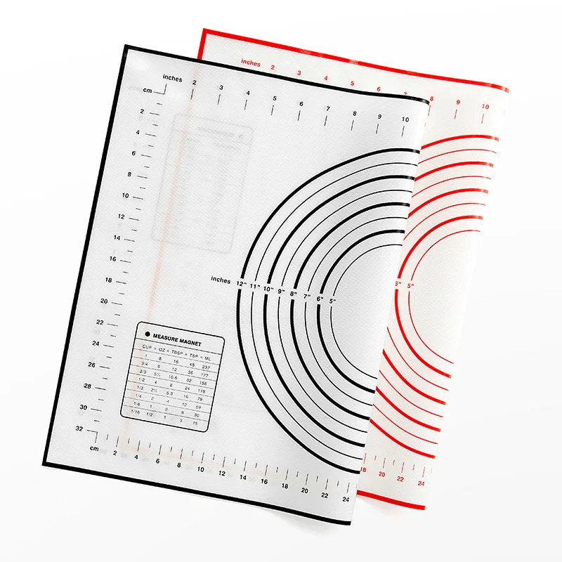 26 80 см антипригарный силиконовый коврик для выпечки лист стекловолокна раскатки