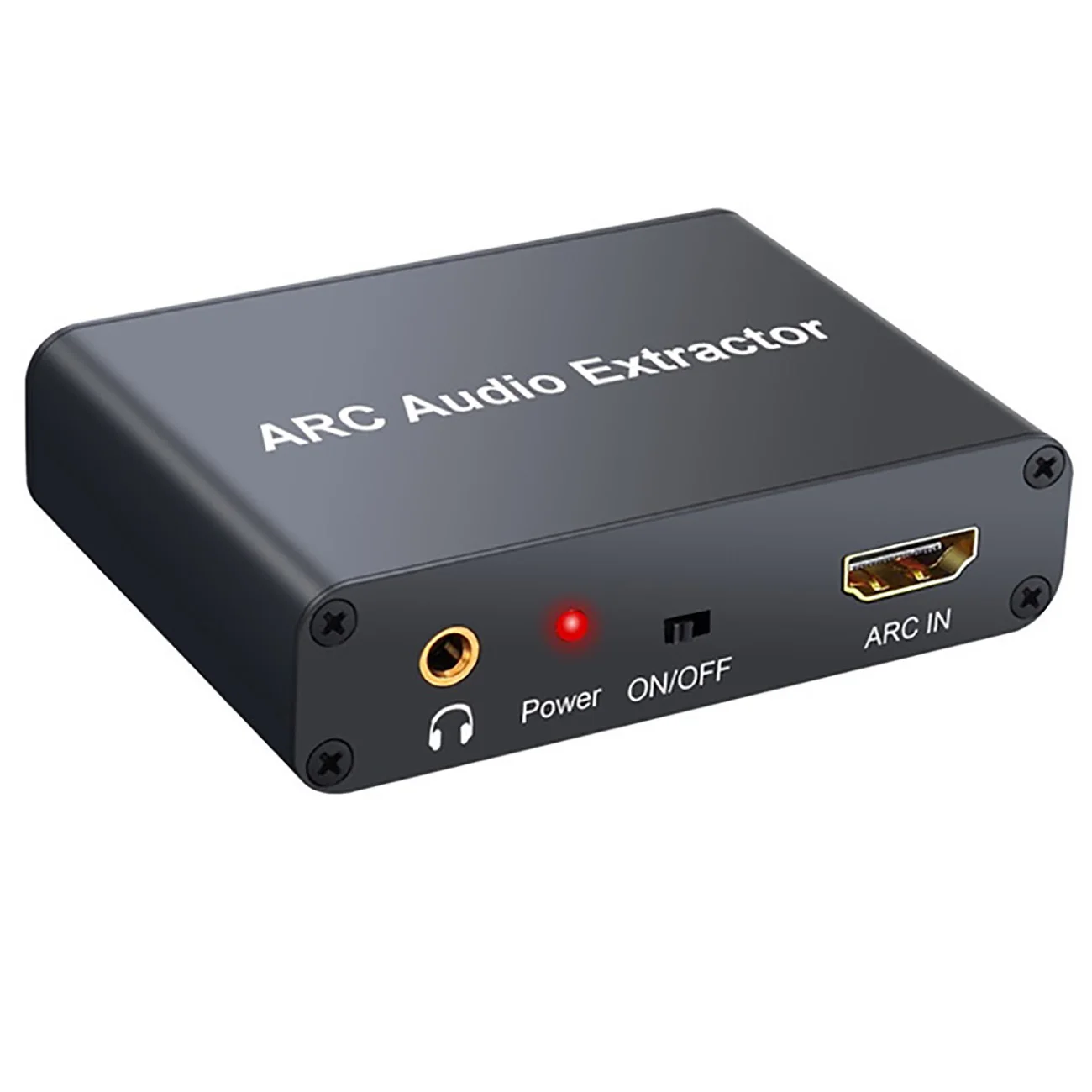 

AY80 Audio Extractor Stereo HDMI-Compatible ARC Adapter Converter Decoder with 3.5mm Headphone Jack For TV