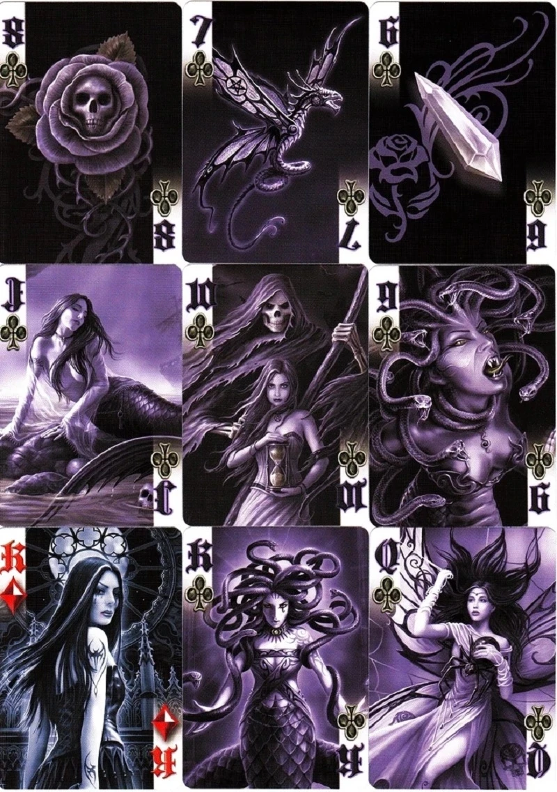 

Bicycle Anne Stokes V2 Playing Cards Deck Collectible Poker Magic Card Games Magic Tricks Props for Magician
