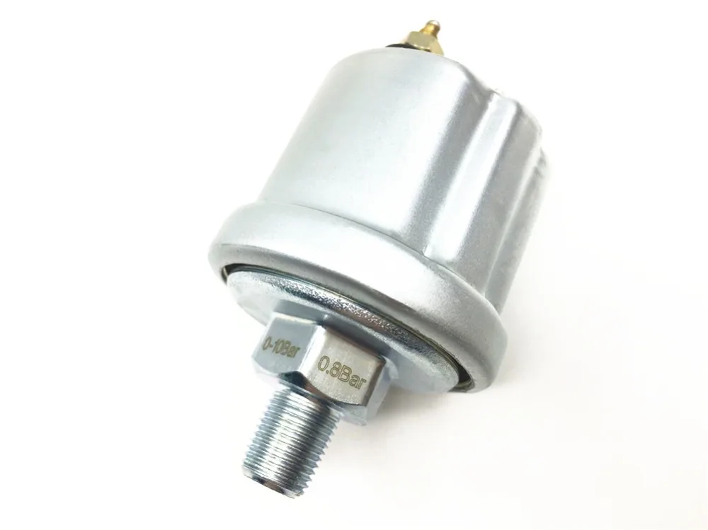 Упаковка из 1 нового NPT-1/8 Механический датчик давления масла s NPT1/8 M10X1 датчик резьбы для 5 бар 10 бар датчик давления топлива
