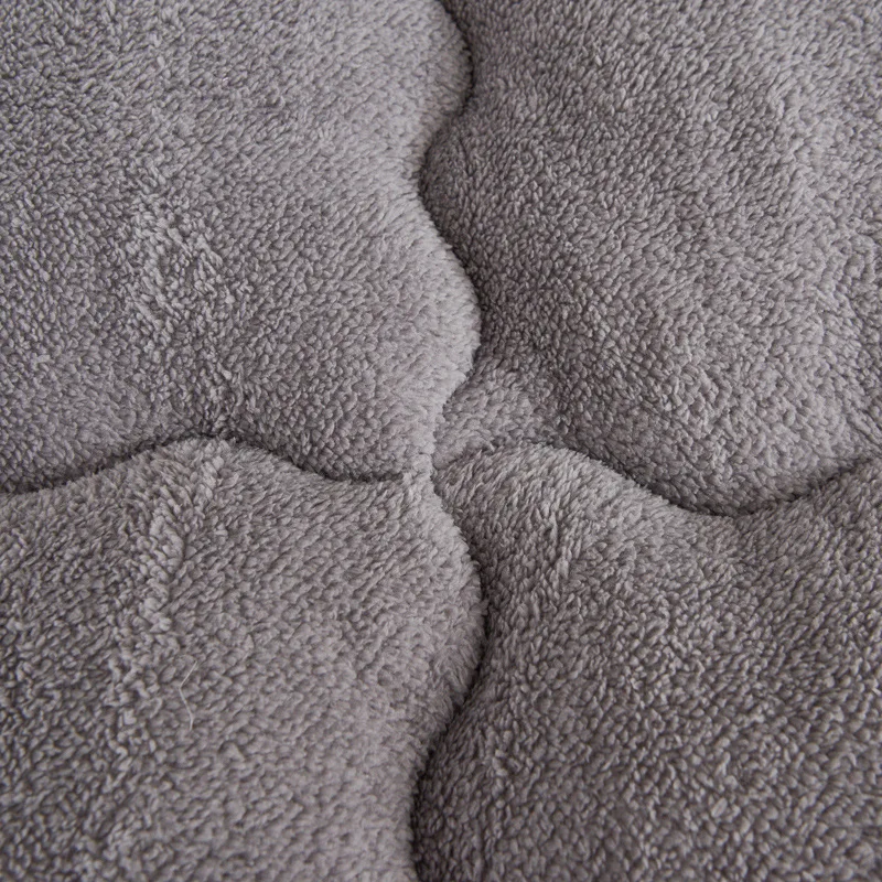 Утолщенный кашемировый матрас кровать для студенческого общежития однотонный