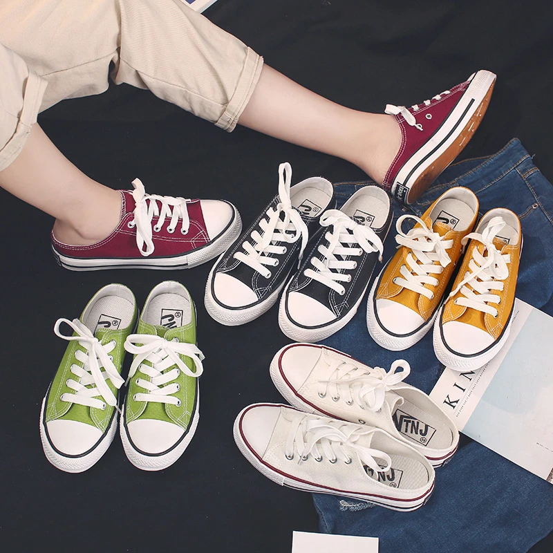 

Women Canvas Casual Shoes Warm Breathable Flat Walking Vulcanized Shoes Non-slip Increase Height Slim Female Sneakers