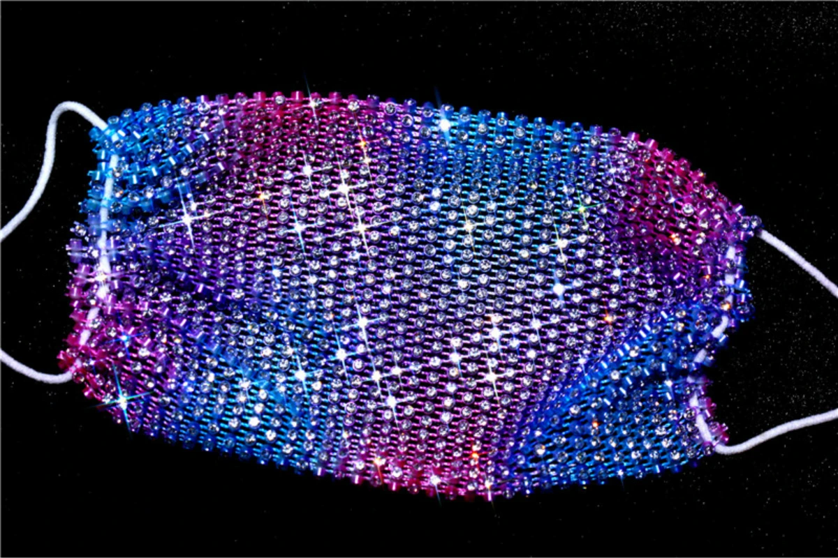 3 шт. блестящие стразы маски для лица Детские Кристальные украшения маска женщин