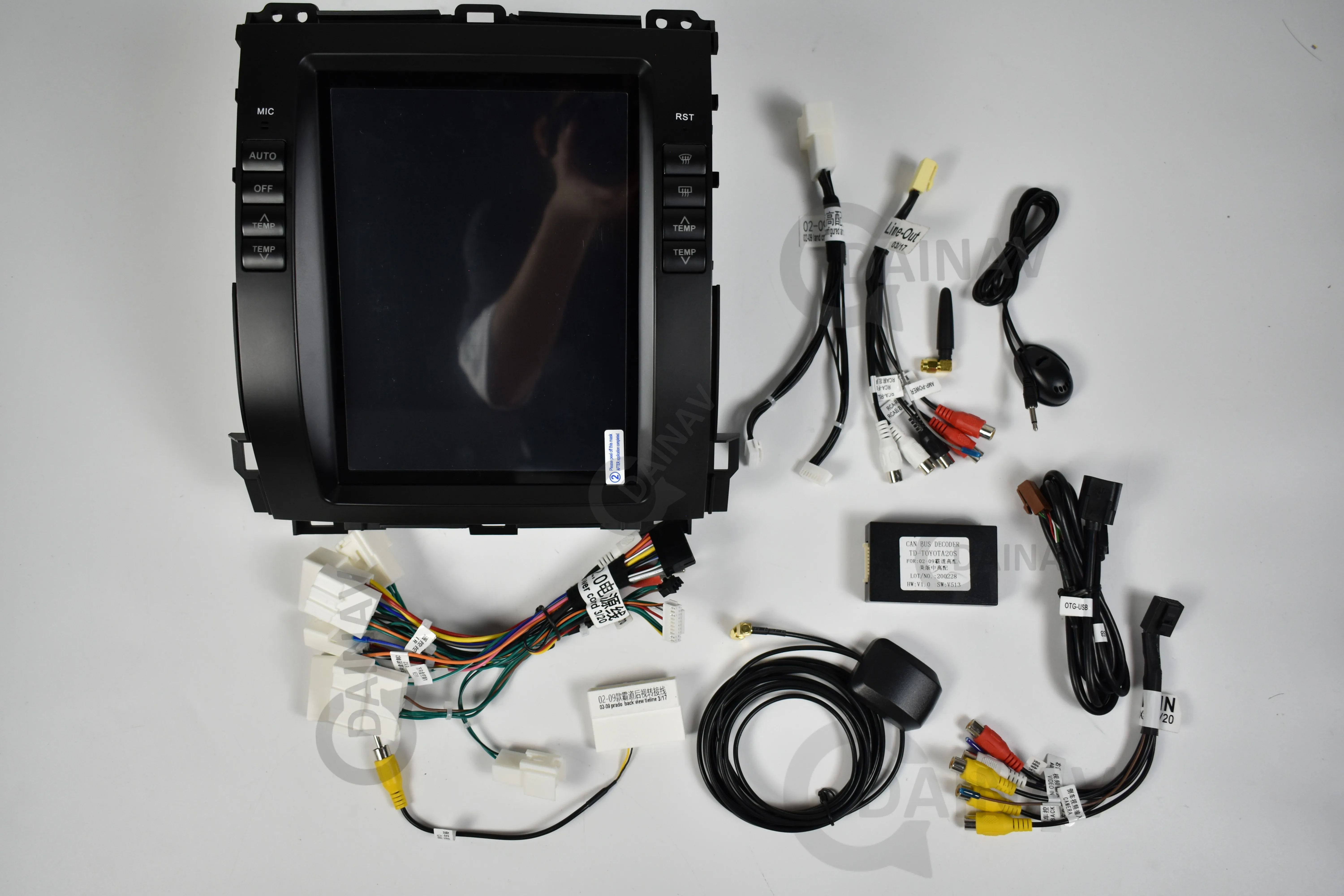 

10,4 GPS -LEXUS GX470 2004-2009 DVD Android carplay