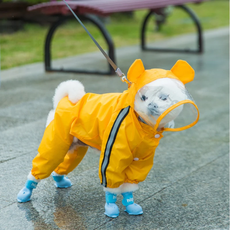 

4Pcs/lot Pet Dog Rain Shoes