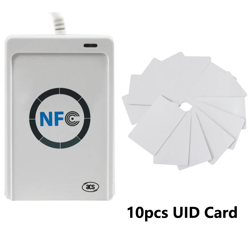 Writer 10 cards LUCKING DOOR 13,56 МГц M1 считыватель карт писатель rfid Копир Дубликатор NFC RFID считыватель смарт-карт писатель - Цвет: Writer 10 cards