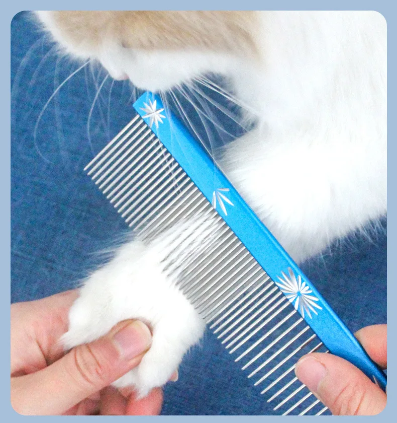 Щетка для груминга кошек и собак 20 см