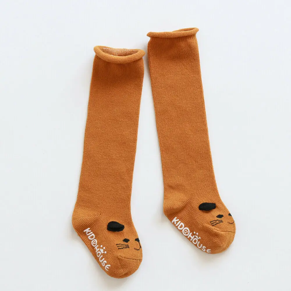 Длинные эластичные чулки до колена для новорожденных девочек 0-3 года | Мать и