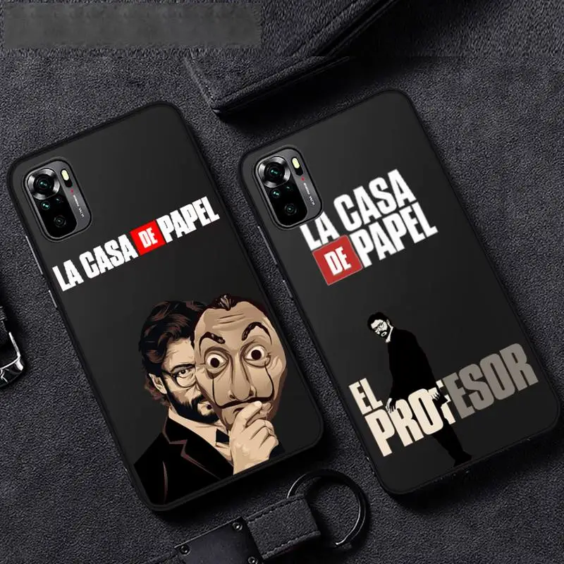 

Money Heist House Phone Case For Xiaomi Mi Redmi Note 7 8 9 pro 8T 9T 9S 9A 10 Lite pro
