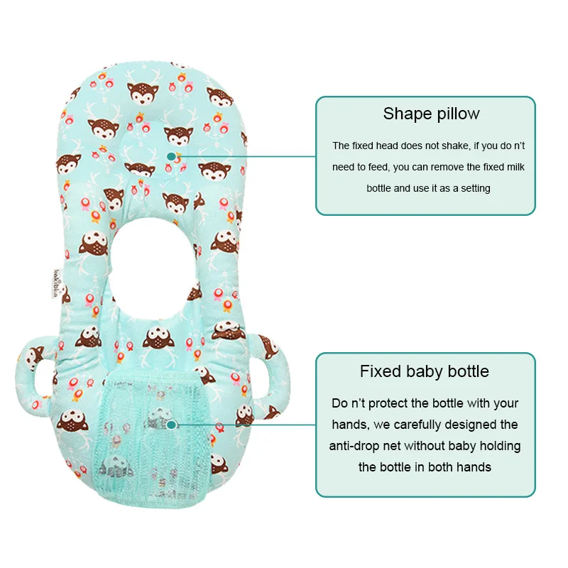 Детская подушка для кормления многофункциональная хлопковая Подушка с защитой