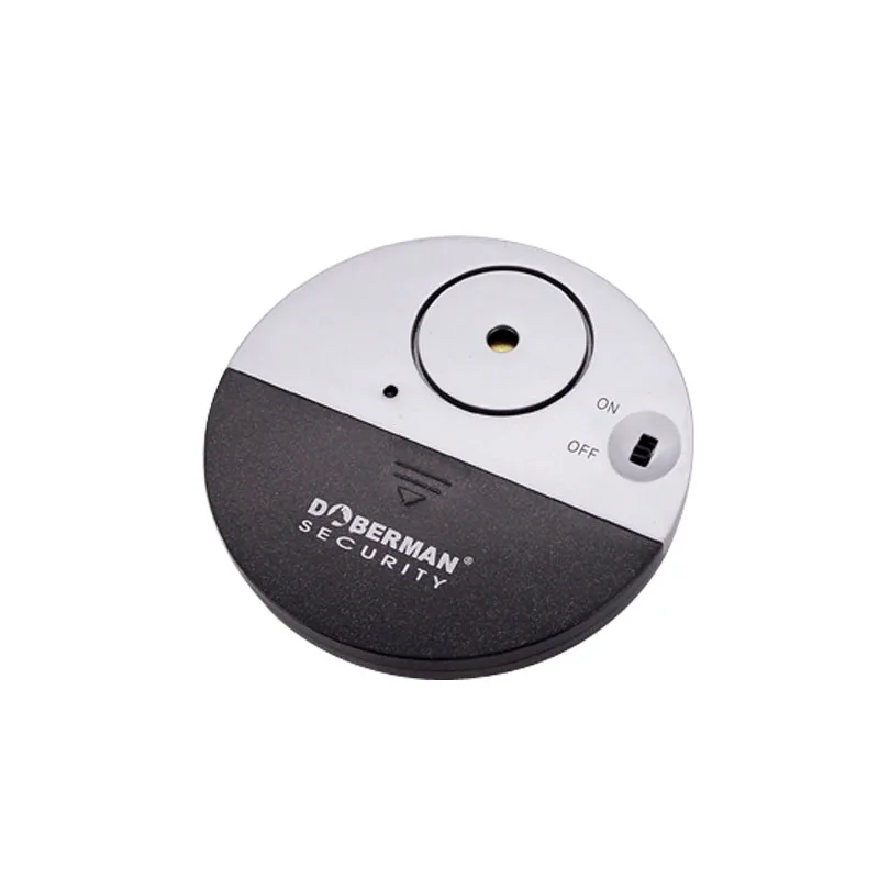 Беспроводной ультра тонкий двери окна вибрации Сенсор сигнализация детектор