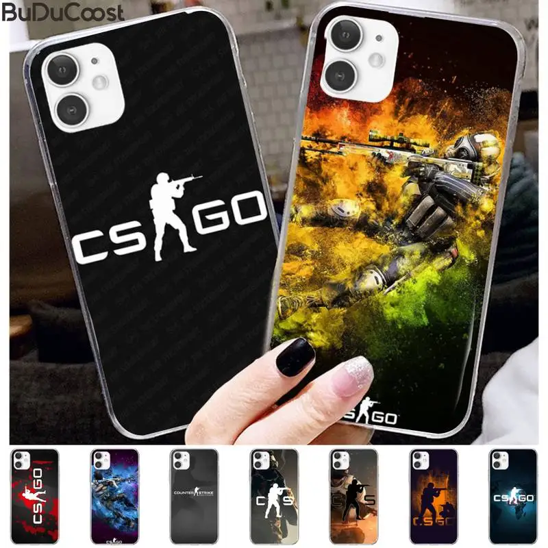 Популярный мягкий чехол для телефона с играми CS GO iphone 11 Pro11 Pro Max X XS XR MAX 8plus 7 6S plus 5s se