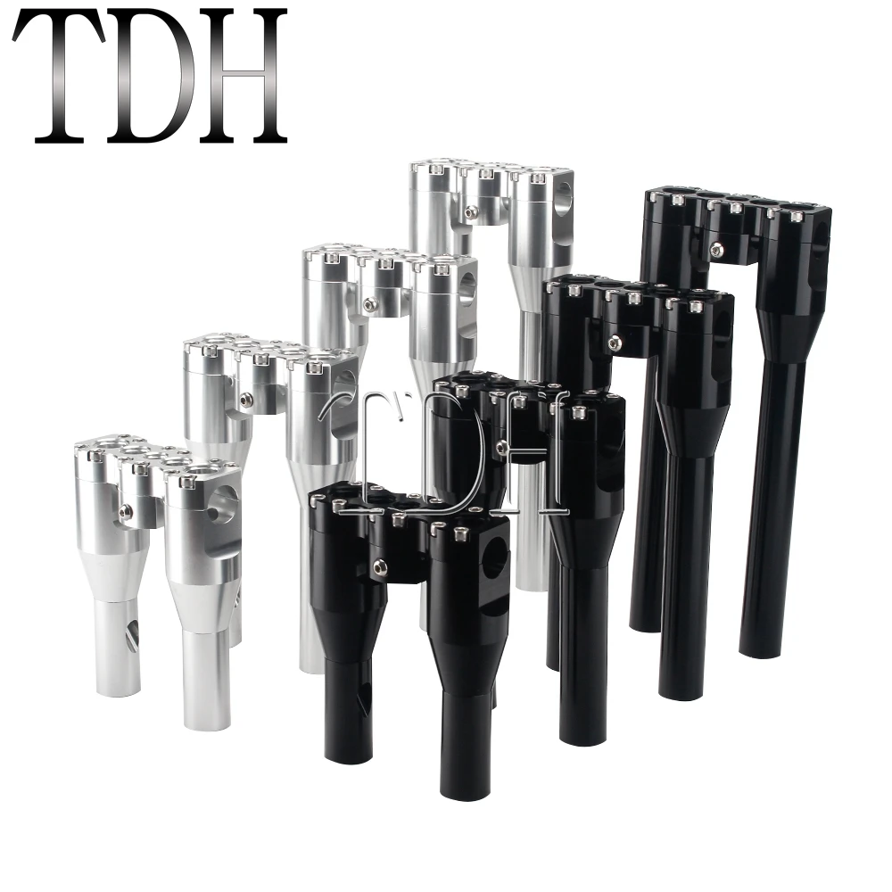 Алюминиевый зажим для руля мотоцикла высотой 12 дюймов 13 универсальный 25 мм 1 дюйм