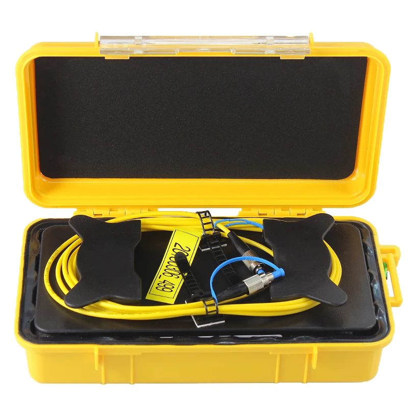 

SC/APC-FC/UPC OTDR Zone Eliminator,Fiber Rings ,Fiber Optic OTDR Launch Cable Box 500M 1Km 2Km Single Mode 1310/1550nm