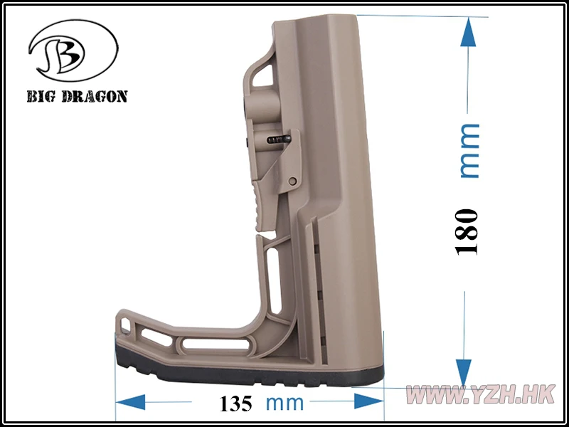 EmersonTactical шток Миссия винтовка M4 шток Jinming Mil Тактический MF после ухода за спиной Тактический минималистичный шток миссии гелевый шар