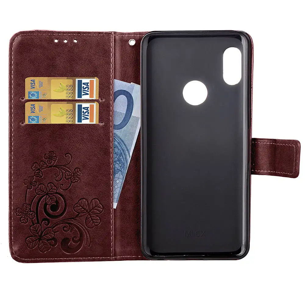 Кожаный чехол книжка для спортивной камеры Xiao mi Red 6 6A 5 Plus 3S 4A 4X A1 A2 8 Lite S2 Go 7 Note 5A 4 Pro