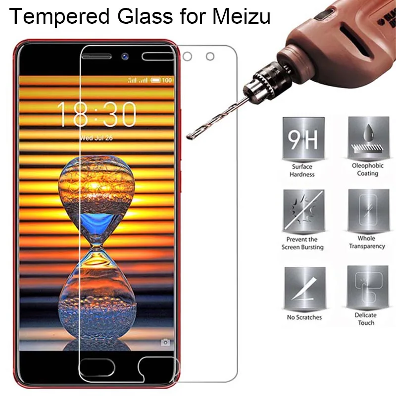Защитная пленка для экрана Meizu M6 M5 M3 M2 Note 9H HD смартфона M6S M5S M3S закаленное