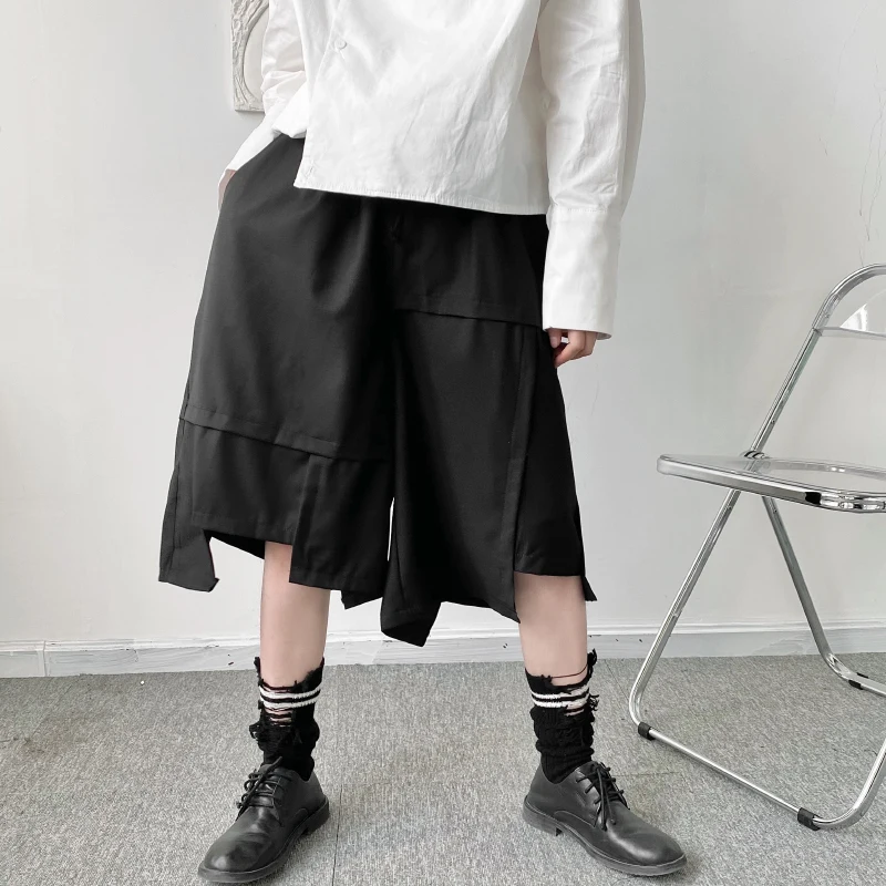 

Men Shorts Summer Beach Short For Male Japan Style Fashion Casual Black Pants 2021 New