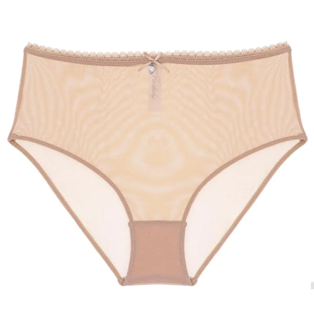 Женские прозрачные трусики CYHWR бесшовные однотонные Тонкие Трусики с высокой