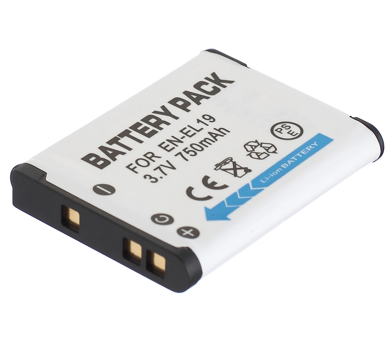 Аккумулятор для цифровой камеры Nikon Coolpix A100,A300,W100,W150,S32,S33, S100, S2500, S2550, S2600, S2700, S2750, S2800, S2900