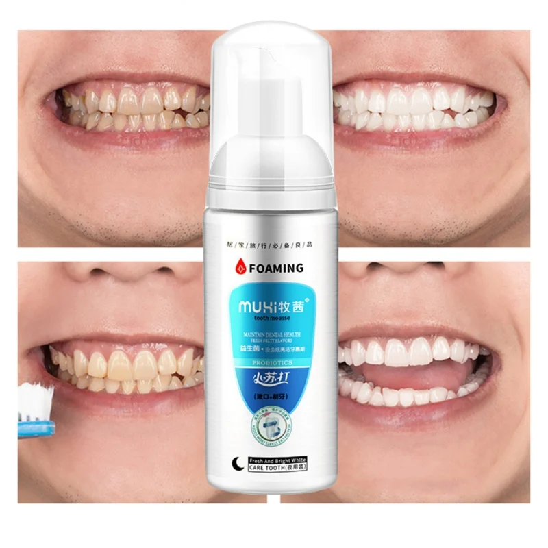 Зубная паста для пробиотиков зубная чистки зубов средство удаления вспененного