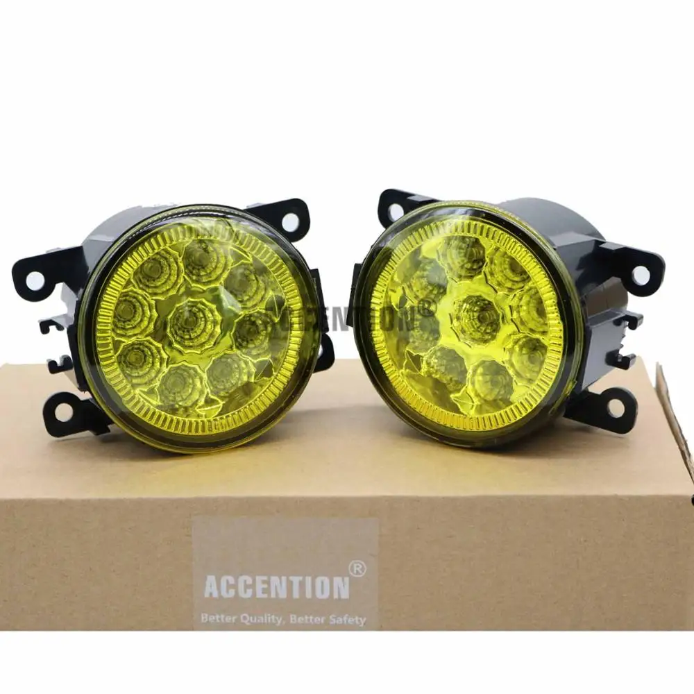 2 шт. светодиодный Противотуманные фары светильник желтый для Ford focus фокус 3 TRANSIT