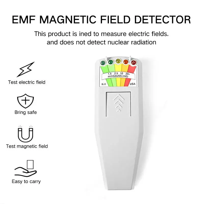 Цифровой измеритель ЭМС K2 Kii ручной тестер с ЖК дисплеем для электромагнитного