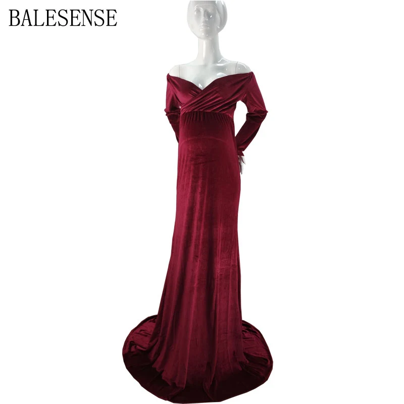 Бархатное платье для беременных фотосессии по индивидуальному заказу без