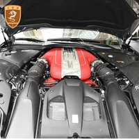 factory price oem style dry carbon fiber engine cover for ferrari 812
