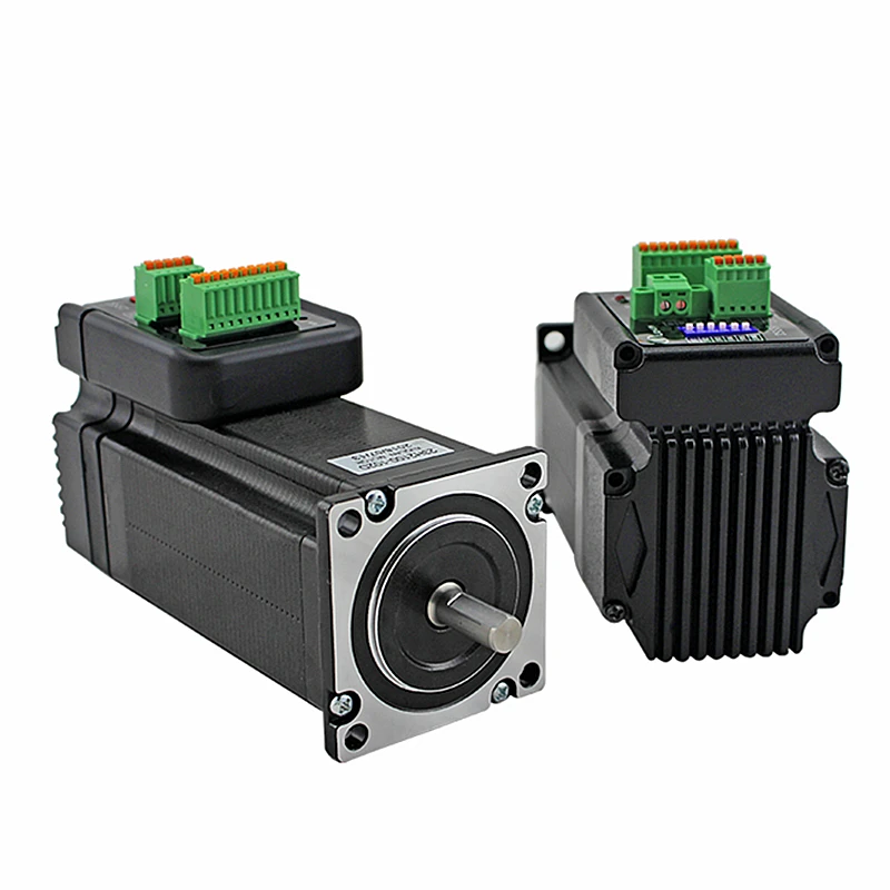 

Nema23 интегрированный Гибридный сервопривод, шаговый двигатель, замкнутый контур 57 мм для гравировального станка с ЧПУ