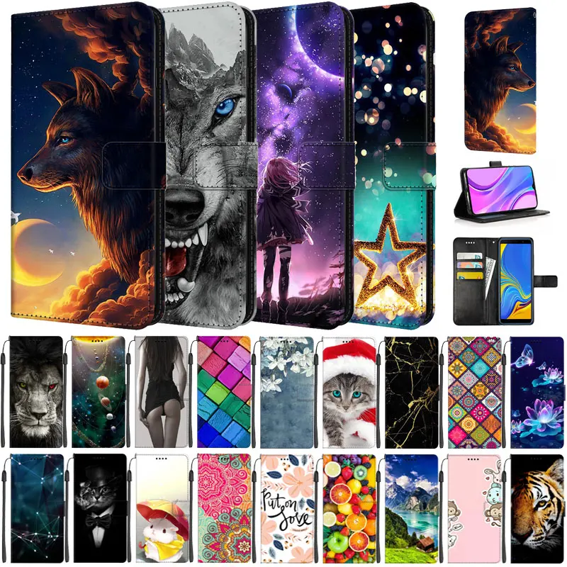 for huawei p30 lite case wallet flip leather phone case for huawei p20 lite p30lite p 30 pro book cover protector bags p20lite free global shipping