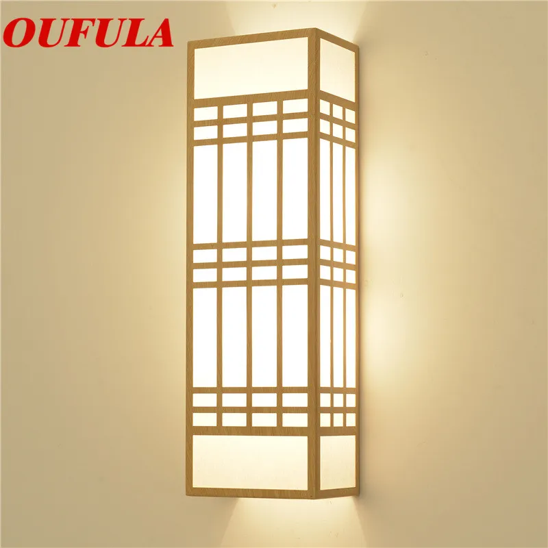 Комнатные Настенные светильники OUFULA современное светодиодное бра современные