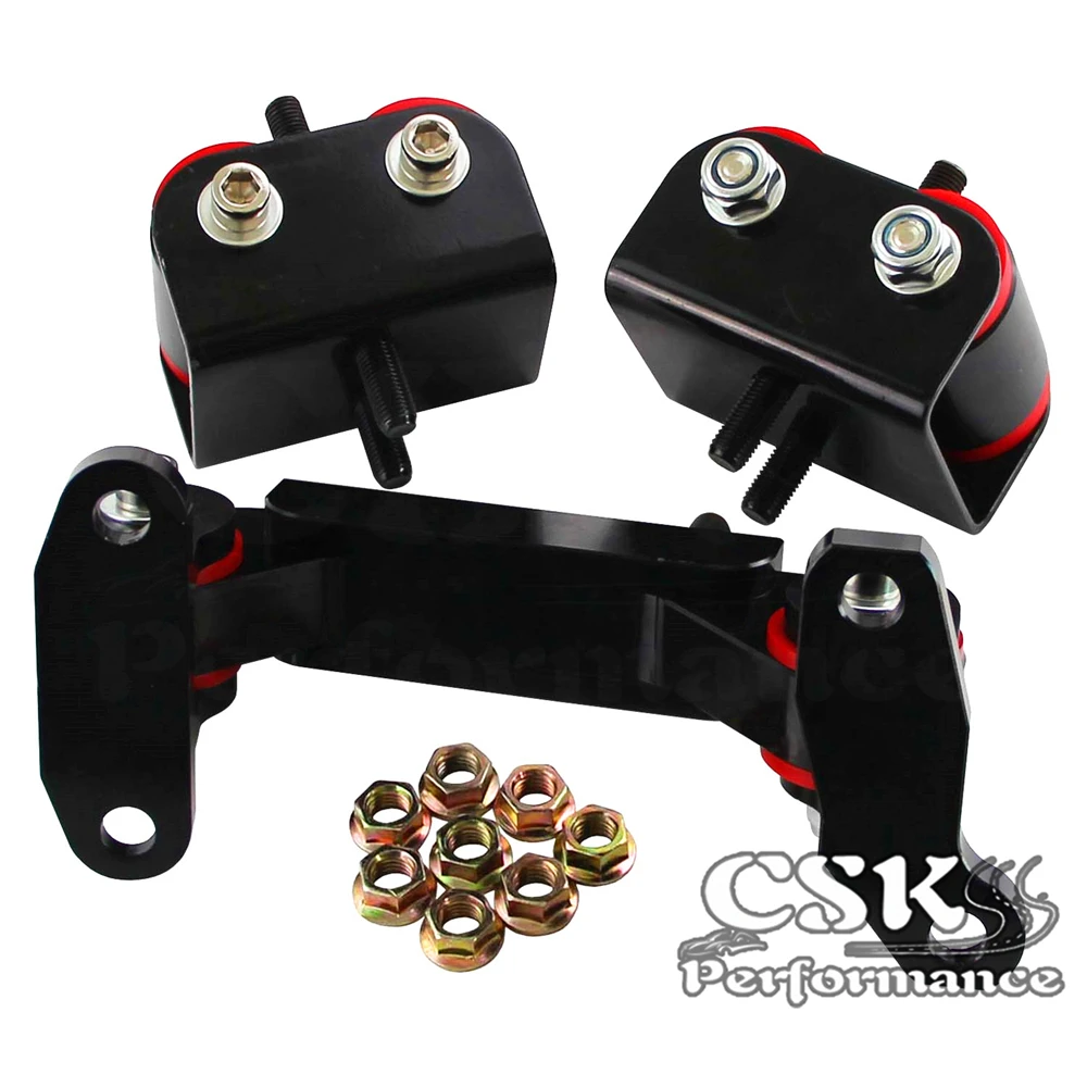 Engine Transmission Motor Mount Kit Fits For Subaru 04-12 WRX/STI 04-13 Forester |