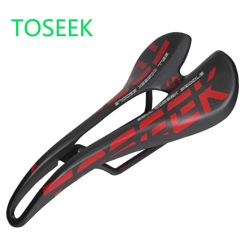 

Bike Seat Saddle TOSEEK Original Carbon Fiber Mountain/Road Bike saddle Ventilation Comfortable Bicycle Cycling Accessories