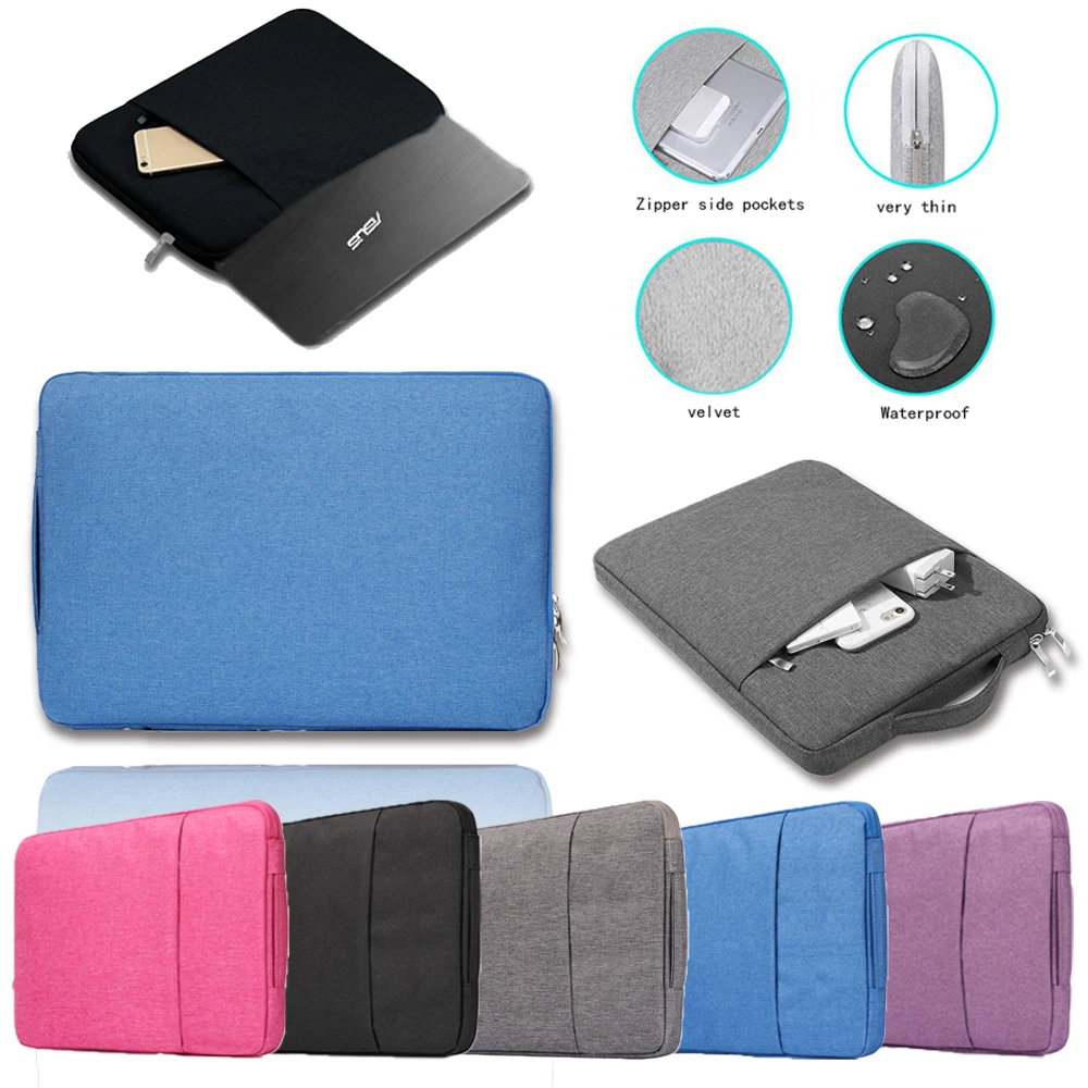 Водонепроницаемая сумка для ноутбука с карманом ASUS ASUSPRO/Chromebook/EeeBook/Vivobook 14 15 S15