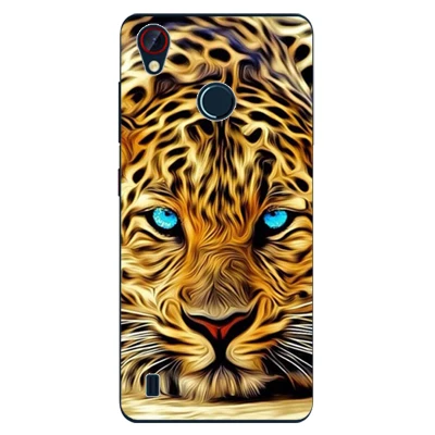 Чехол накладка из ТПУ с животными и цветами для ZTE A7 Vita мягкие чехлы крутым