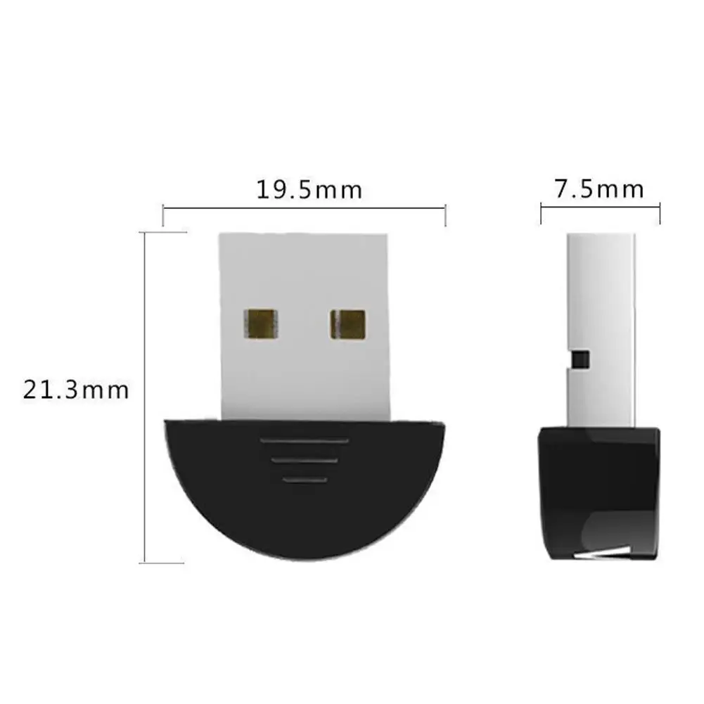 

1Pcs Bluetooth Receiver USB Wireless Bluetooth 5.0 Adapter Dongle Receiver Music Bluetooth Transmitter For PC Laptop Adapter New