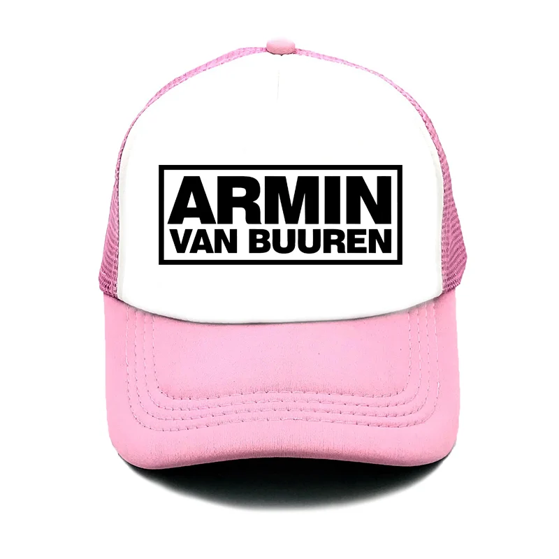 Armin Van Buuren DJ печатная шапка с сеткой бейсболка Мужская и wo мужская летняя бейсболка новая молодежная Солнцезащитная шляпа пляжный козырек