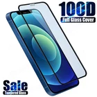 Закаленное стекло для iphone 11, Защита экрана для iPhone 13 Pro Max 12 XR X 7 8 6 S 6 S Plus XS SE, 2020 полное покрытие, защитная пленка