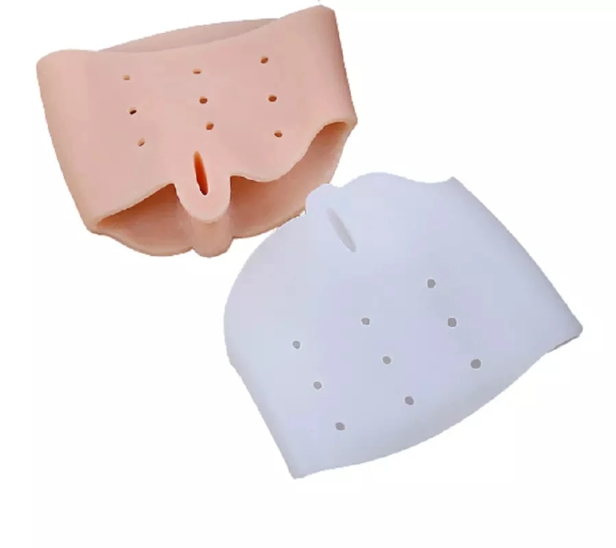 

1Pair Toe Separator For Daily Use Biological Silicone Hallux Valgus Orthosis Protection Cover Forefoot Bunion Corrector Insole