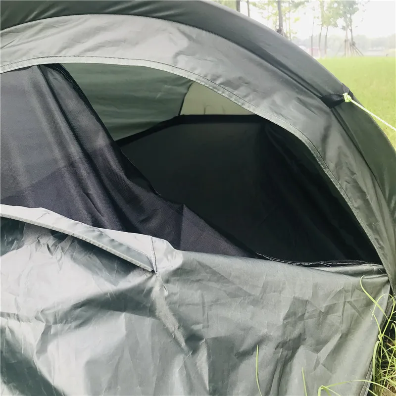 WJ открытый Bivy Сверхлегкий один человек альпинизмом палатка 1 человек водонепроницаемый легко установить Кемпинг Bivvy Пешие прогулки