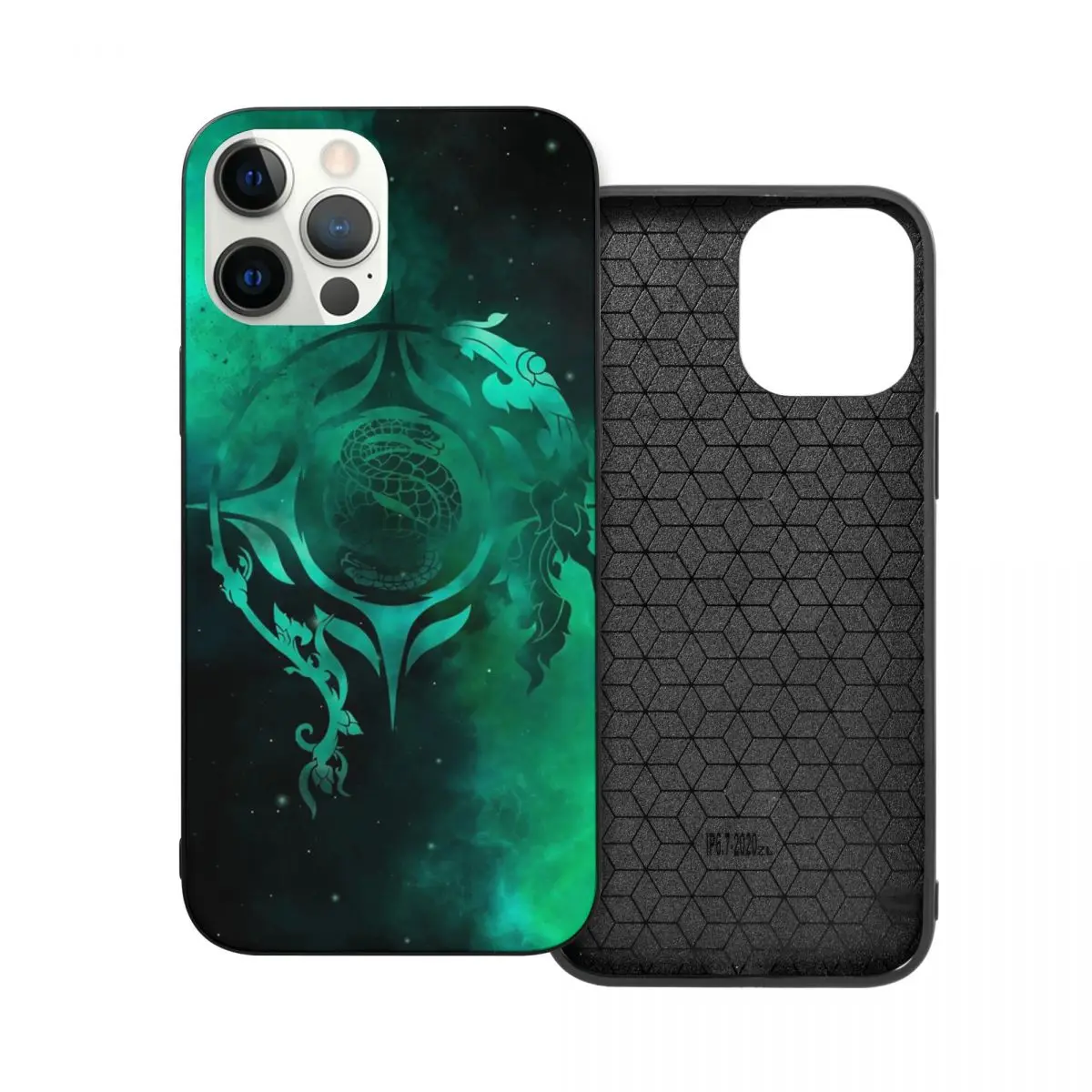 

Space Gambit PC Glass TPU Phone Cover for iPhone 13 12 11 Xs Xr X Pro Max Mini 7 8 Se2 Plus 6 6S